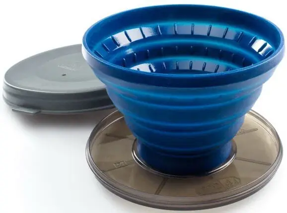 Tovární cena - Překapávač GSI FILTRU COLLAPSIBLE JAVA DRIP BLUE