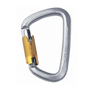 Jen pár kusů | Karabina SINGING ROCK D LOCK OCEL TRIPLE LOCK 50KN