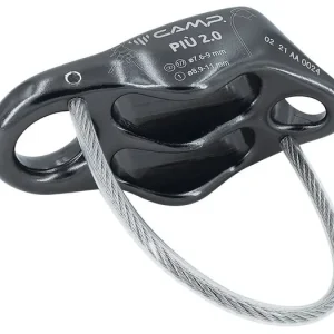 Brzda CAMP PIU 2 GUNMETAL | Rychlá expedice