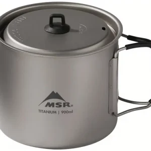 Konvice MSR TITAN KETTLE 900 ML Uni, Titanium - Prémiová kvalita