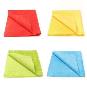 Omezené množství - Sada 4ks mikrovláknových utěrek, Dope Fibers Polish Dope Pack, 40x40 cm