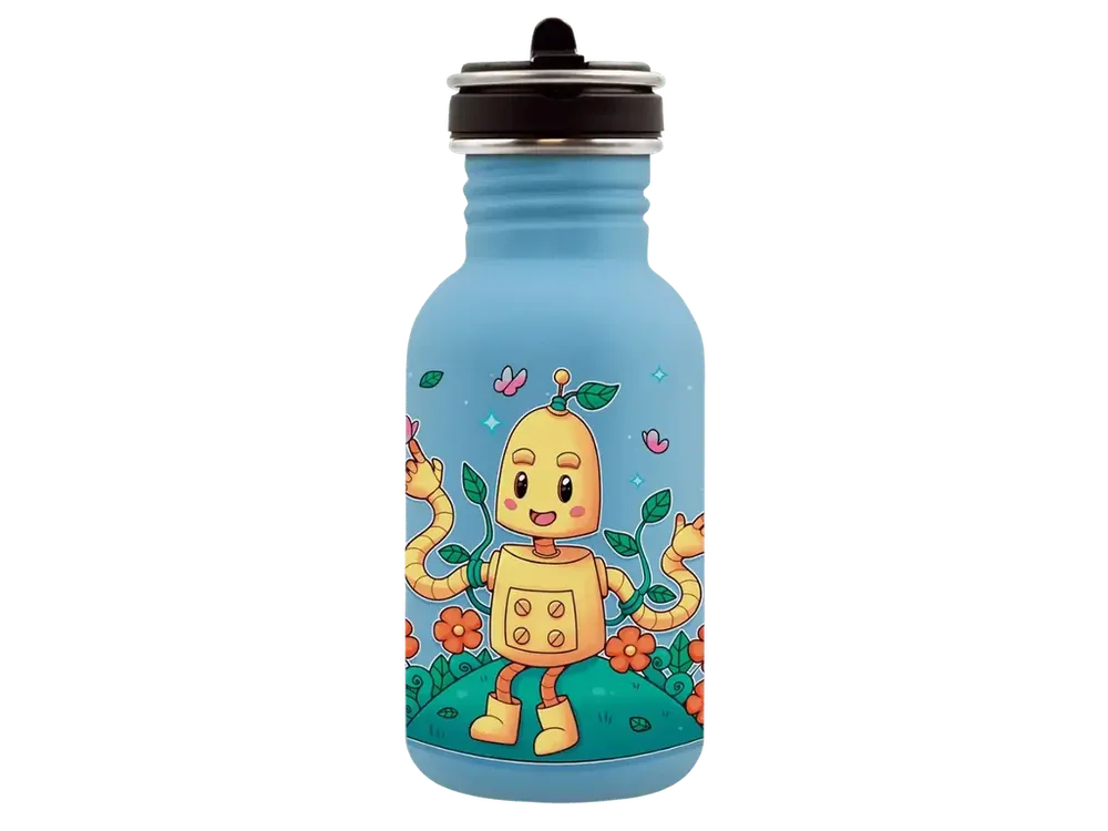 Skvělá cena - LAKEN Láhev ocel Basic Flow 500 ml Eco robot
