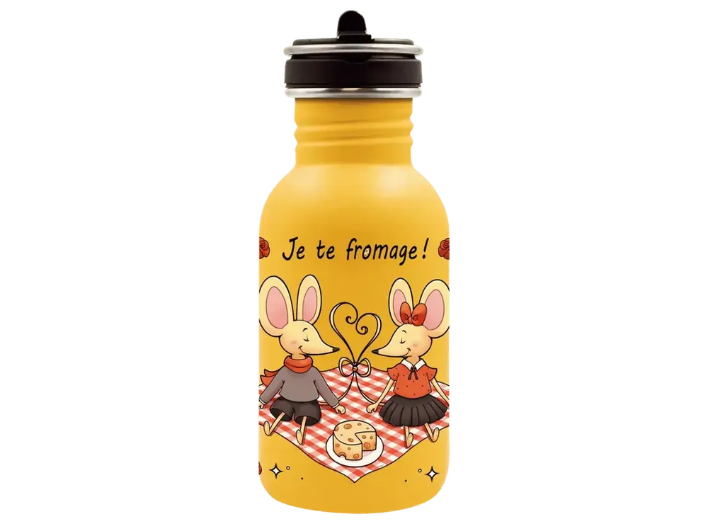 Právě uvedeno na trh | LAKEN Láhev ocel Basic Flow 500 ml Fromage