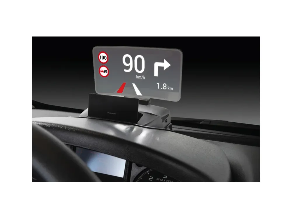 Pioneer Head-Up-Display - Rychle mizí
