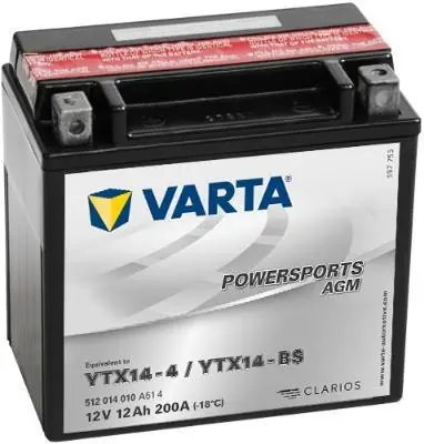 Rychlé dodání - Motobaterie Varta 12V 12Ah
