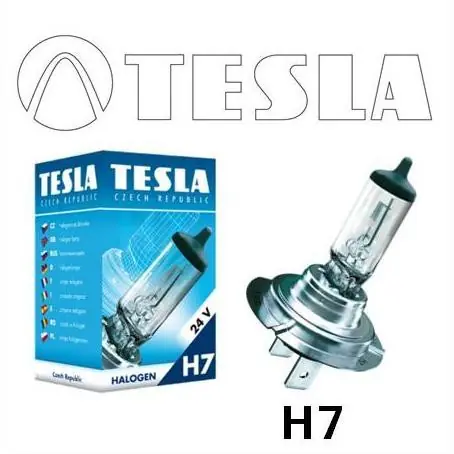 Žárovka 24V H7 70W PX26d TESLA - Právě přidáno