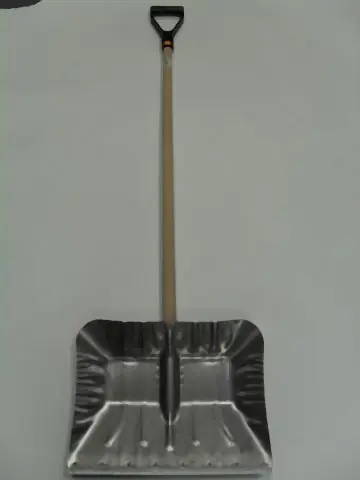 Vyhrnovač sněhu AL/dřevo 500x360x1405mm - Rychlé dodání