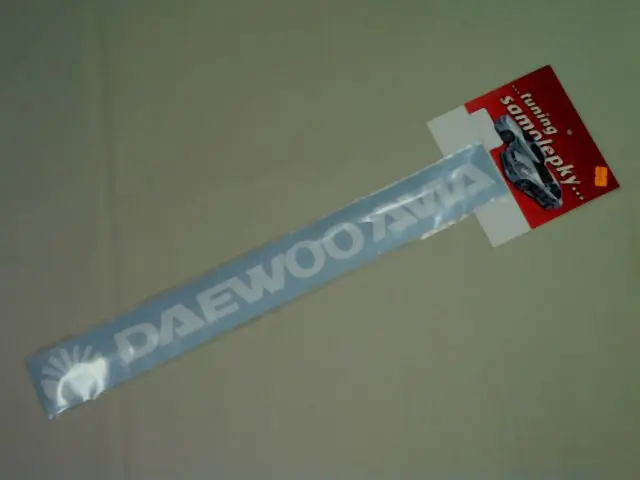 Právě dorazilo - Samolepka Daewoo