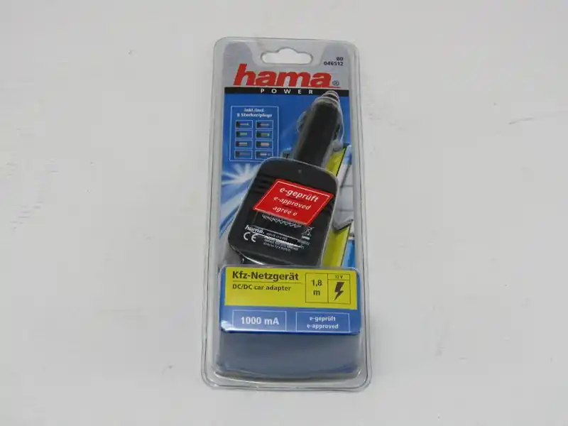 Hama Autoadaptér 12V 1000mA - Zbývá pár kusů