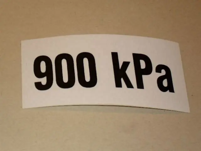 Samolepka tlaku 900 kPa | Super cena