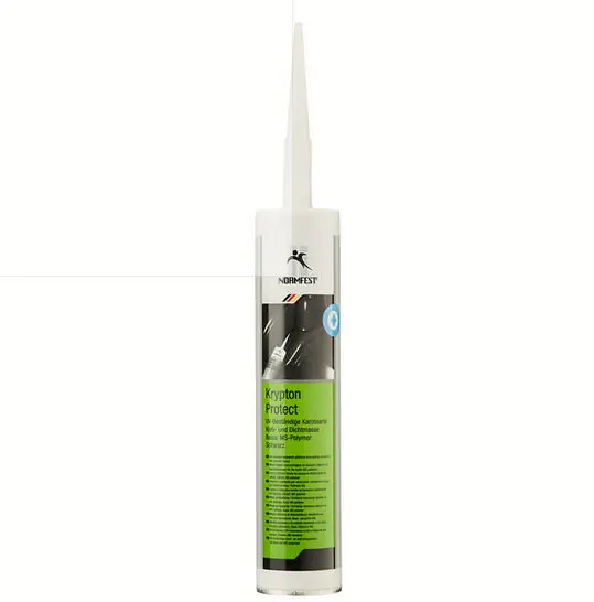 Přímo z továrny - Tmel karoserie Krypton Protect - bílý, 310ml