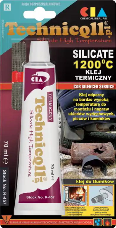 Lepidlo ohnivzdorné TECHNICQLL do 1200°C 70ml | Objednejte dnes