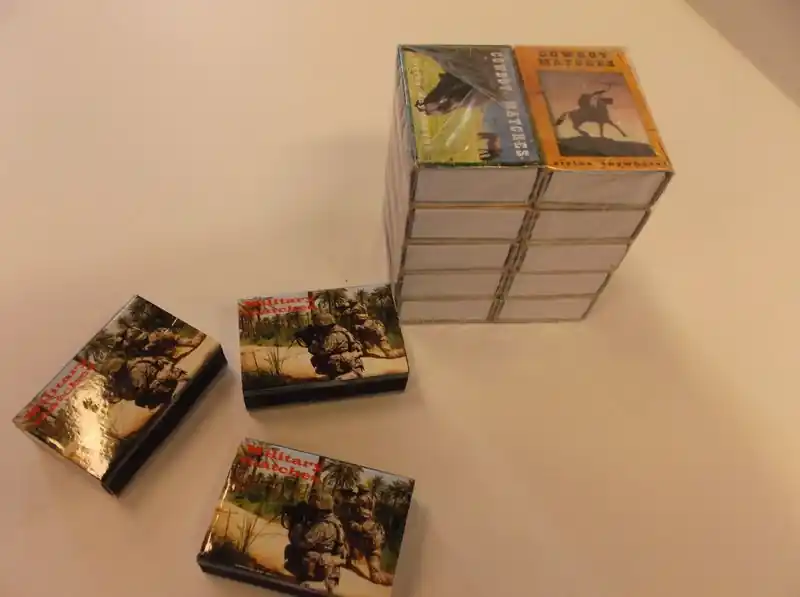 Poslední šance - Zápalky samoškrtací ARMY - 1ks