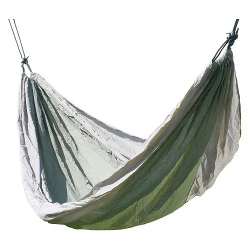 Síť houpací NYLON 275x137cm zeleno-hnědá - Velmi populární
