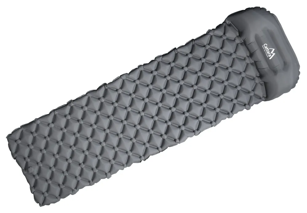Karimatka nafukovací CRYSTAL 195x58x5cm šedá | Sleva navíc
