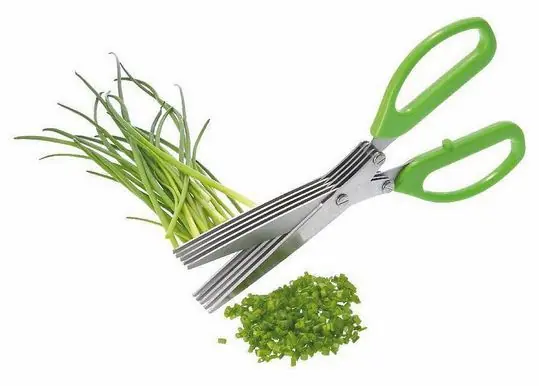 Nůžky na bylinky tři ostří 13cm - K objednání