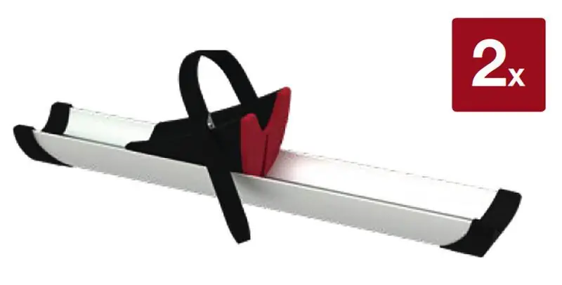 Snadné objednání - Kolejnice doplňková Fiamma Kit Rail Premium 48 Black pro nosič Carry-Bike T5/T6 Pro (černá, dělená)