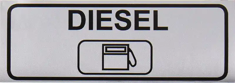 Samolepka DIESEL - Doprodej zásob