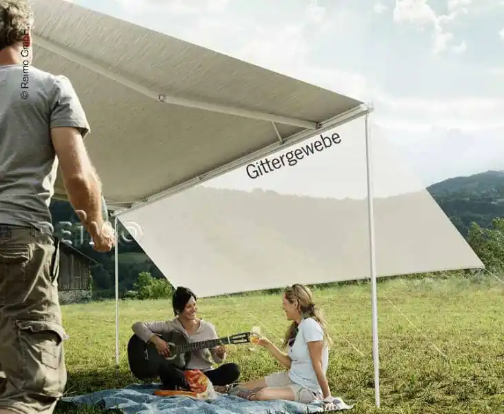 Velká sleva - Přední panel Thule Sun Blocker G2 Front (šířka 480 cm, pro markýzy 500 cm)