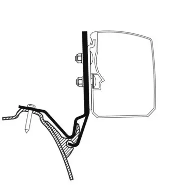 Adaptér pro markýzu Westfalia Kepler One / Five / Six (délka 270–300 cm) | Vysoká kvalita
