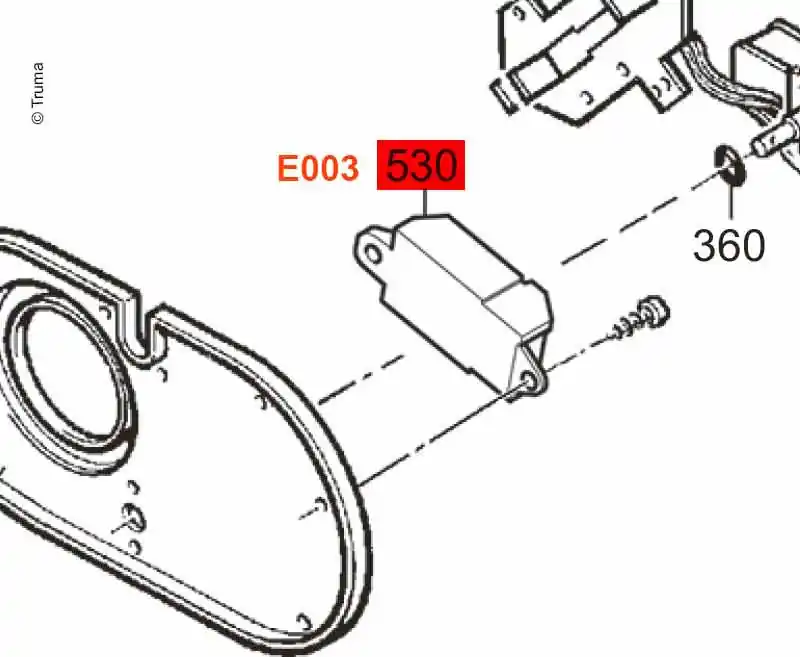 Zapalovač 12 V pro topení Truma E 2400 / E 4000 - Doporučujeme