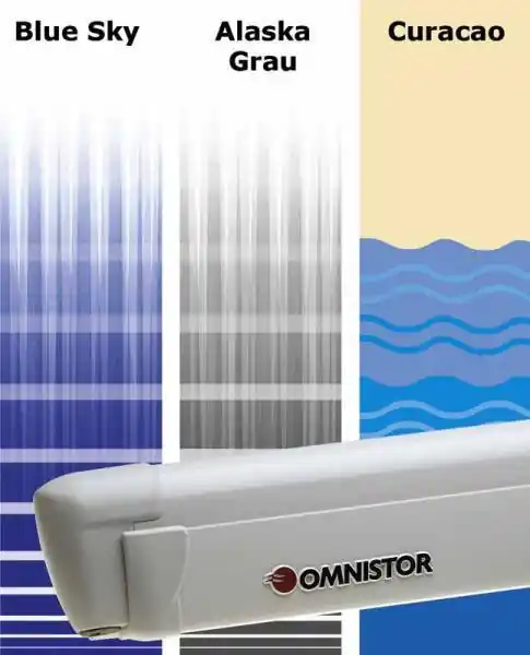 Markýza boční Thule Omnistor 8000 5,50 m (Auszug 275 cm, stříbrný elox, mystic grey) | Nový produkt
