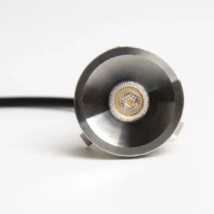 12V LED bodová, nerezová ocel, průměr 28mm, 1W - Oblíbený produkt