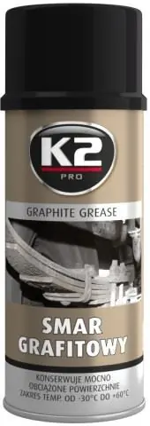 Nízká cena | Mazivo grafitové K2 GRAPHITE 400ml
