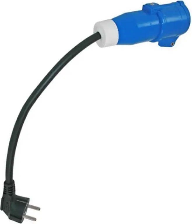 Nejlepší cena - Adaptér kabelový E,SCHUKO/CEE pro karavany 230V 3x1.5mm2 40cm IP44
