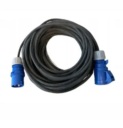 Kabel prodlužovací CEE/CEE pro karavany 20m zástrčka CEE/zásuvka CEE pryž 3x1.5mm2 IP44/54 - Velmi žádaný produkt