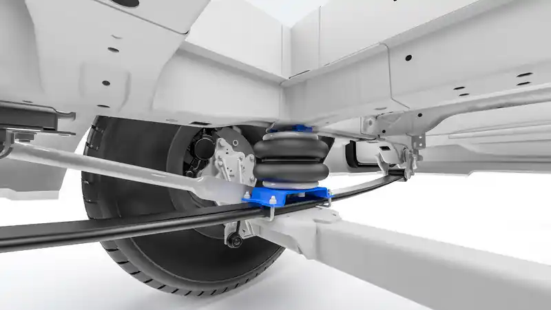 Právě přidáno | Dvouokruhové přídavné vzduchové odpružení VB-SemiAir Komfort-Set s digitálním ovládáním pro Fiat Ducato X250/X290