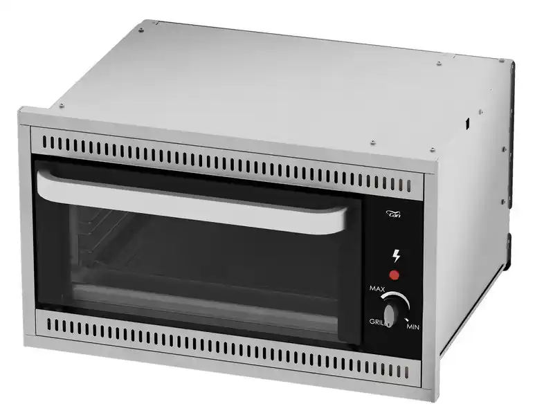 Trouba plynová s grilem 20L, 30mbar, 530x410x320mm, 12V, trouba 1,9/gril 1,8KW | Bezpečný nákup