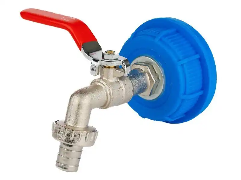 Do košíku | Kohoutek kovový červený 1/2", 61mm