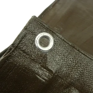 Plachta standard extra hrubá 200g/m2, 5X6m, hnědá | Nejlepší cena