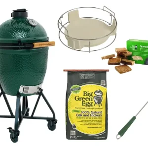 Keramický gril Big Green Egg Large - balíček "Easy start" - Top cena